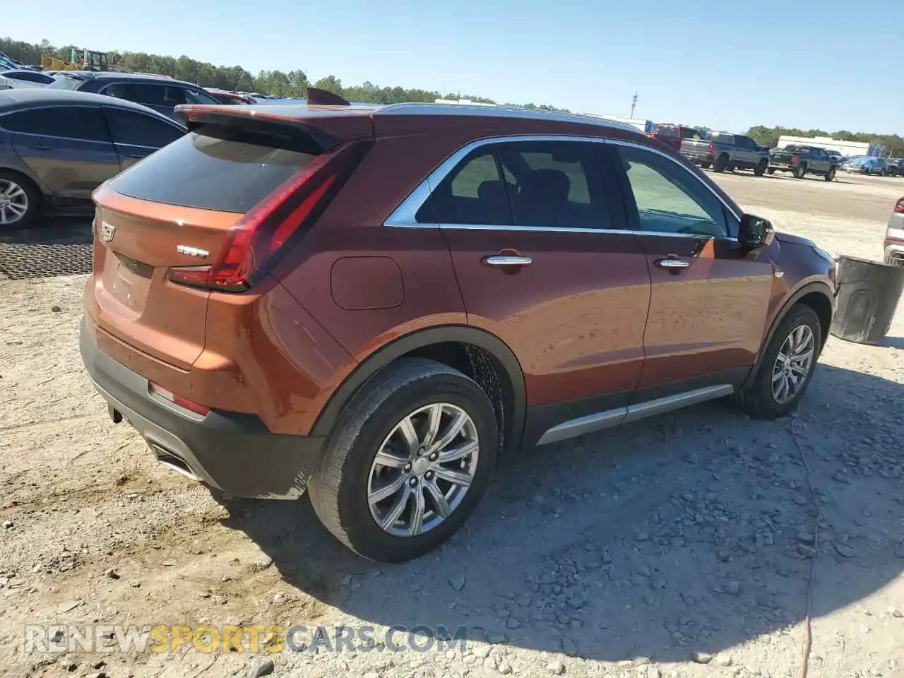 3 Photograph of a damaged car 1GYFZCR46MF076066 CADILLAC XT4 2021