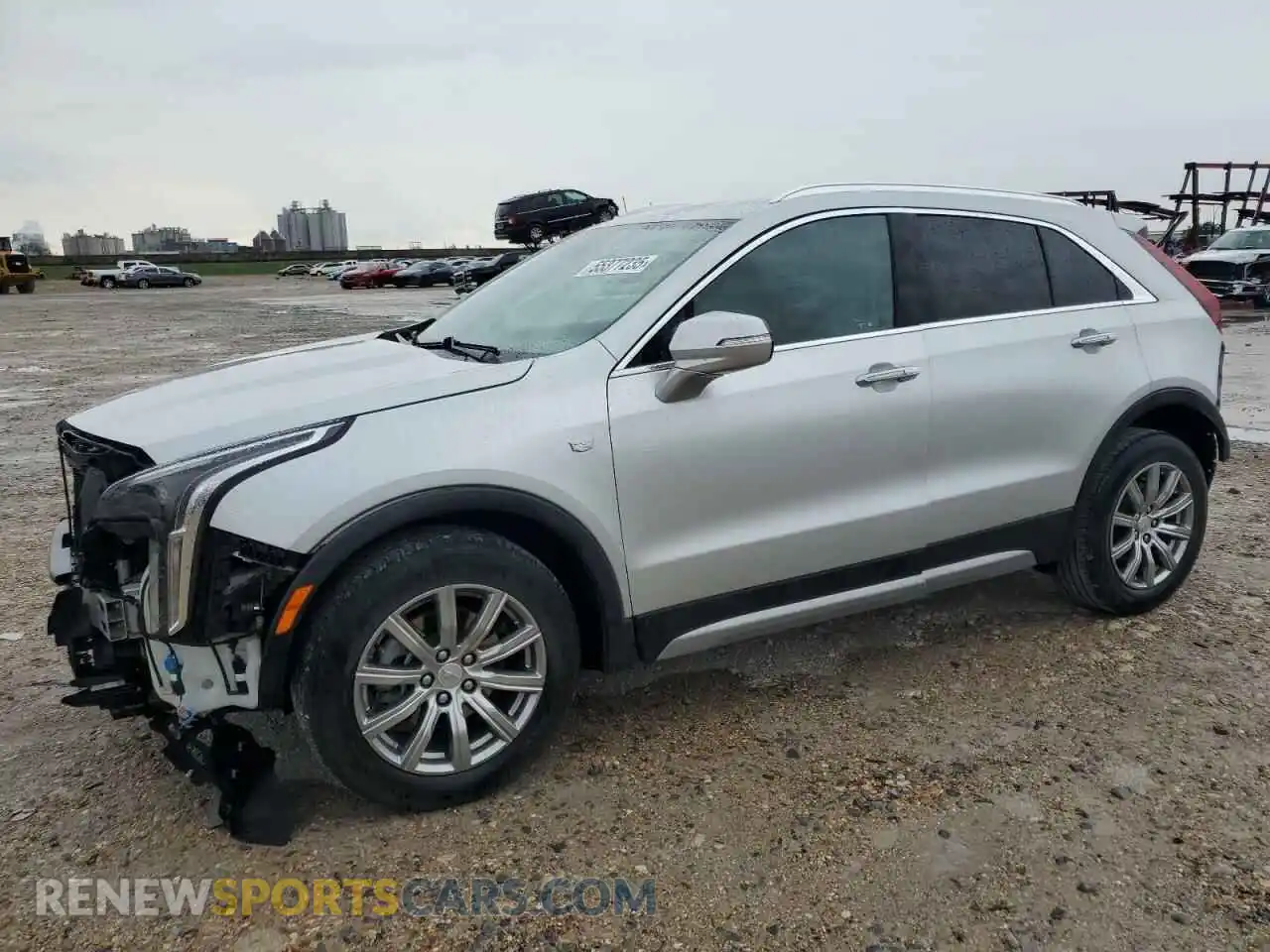 1 Photograph of a damaged car 1GYFZCR48MF083164 CADILLAC XT4 2021