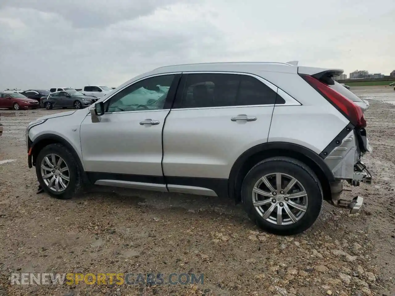 2 Photograph of a damaged car 1GYFZCR48MF083164 CADILLAC XT4 2021