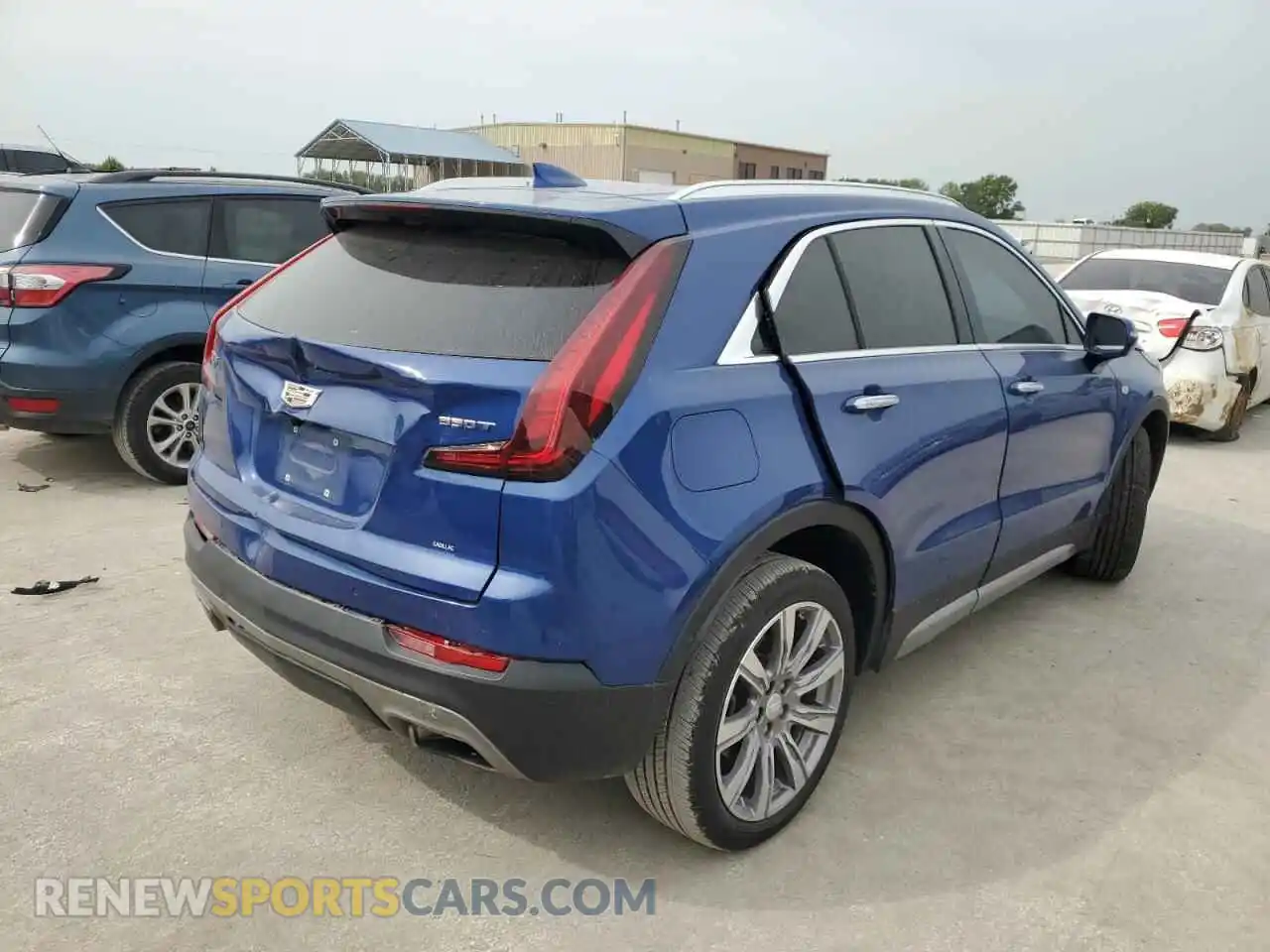 3 Photograph of a damaged car 1GYFZCR49MF014743 CADILLAC XT4 2021
