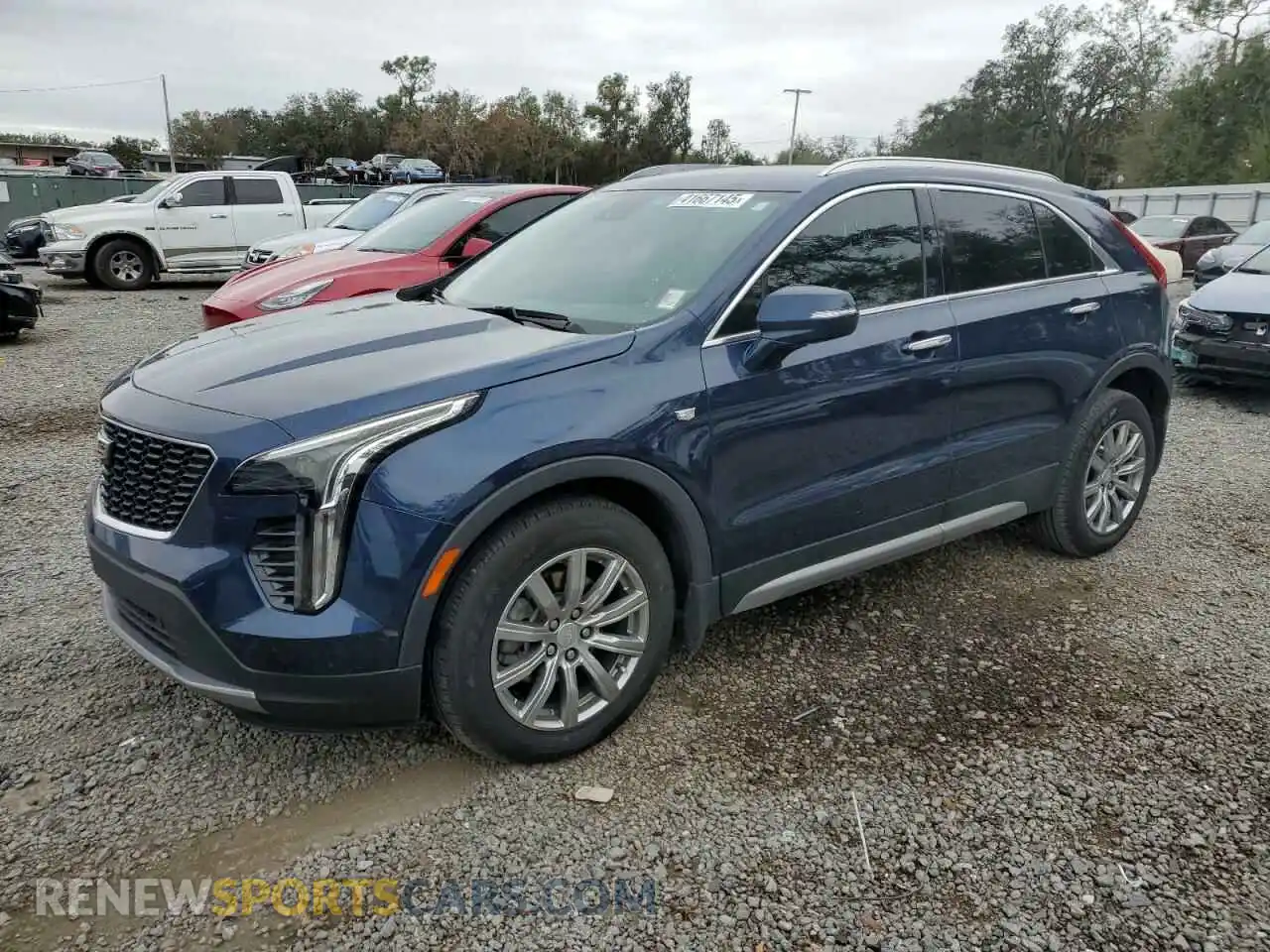 1 Photograph of a damaged car 1GYFZCR49MF078085 CADILLAC XT4 2021