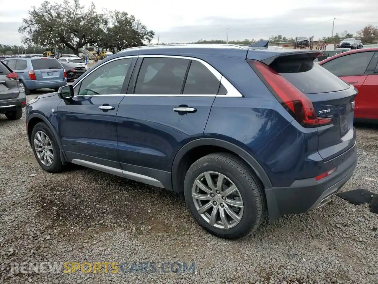 2 Photograph of a damaged car 1GYFZCR49MF078085 CADILLAC XT4 2021