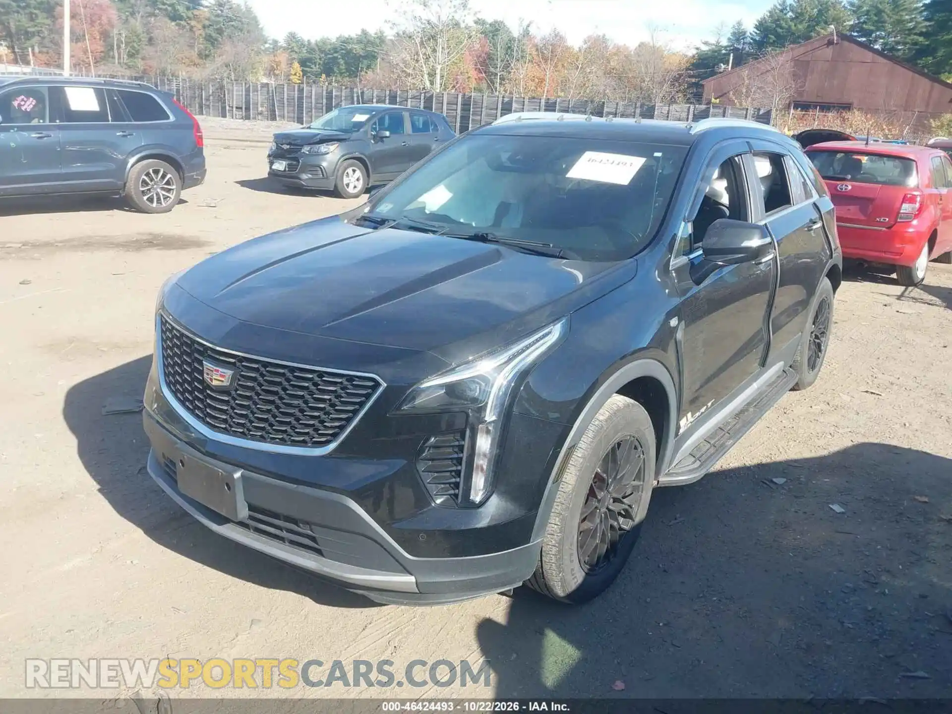 2 fotografías del automóvil dañado 1GYFZDR44MF001985 CADILLAC XT4 2021
