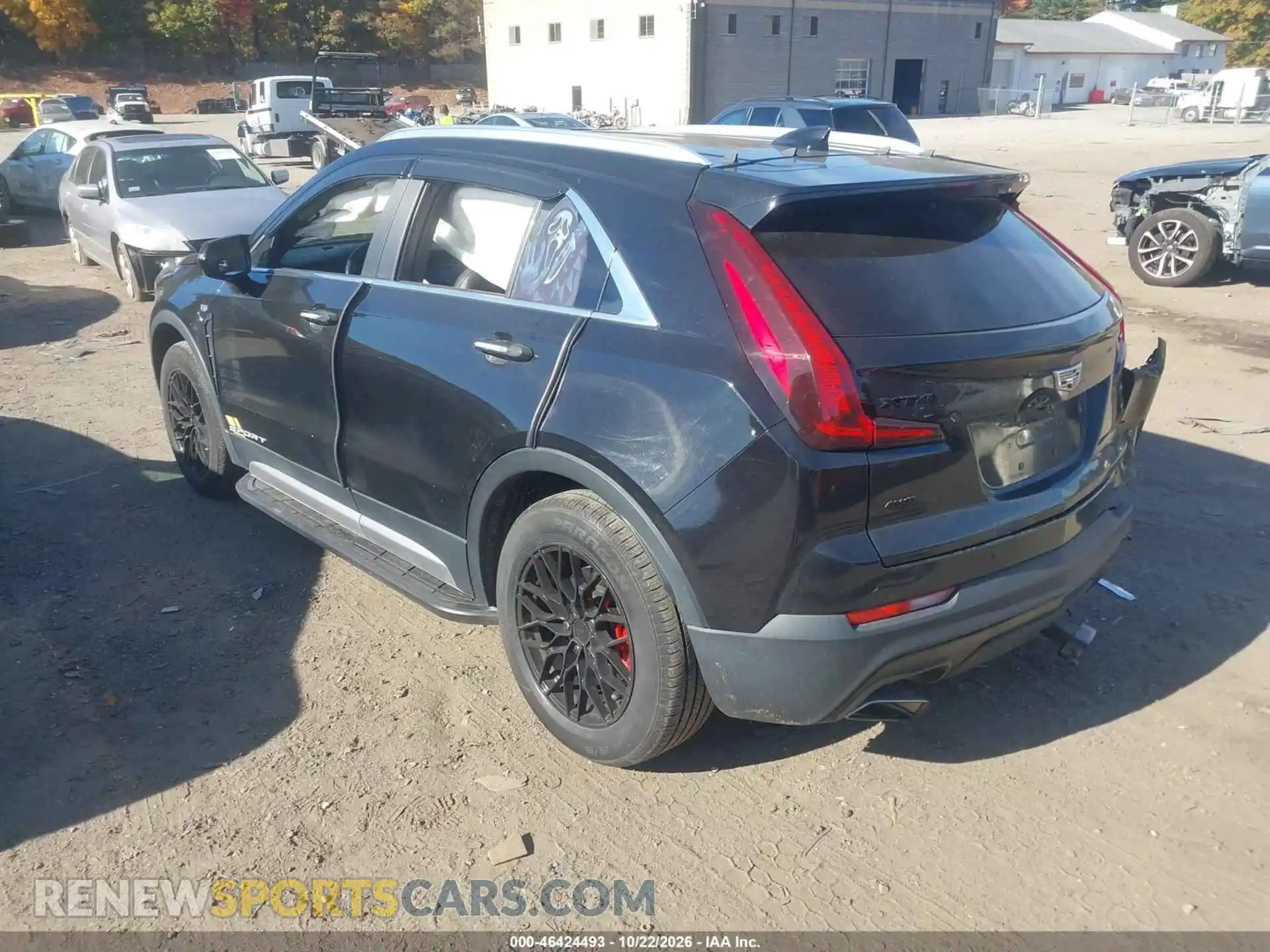 3 fotografías del automóvil dañado 1GYFZDR44MF001985 CADILLAC XT4 2021