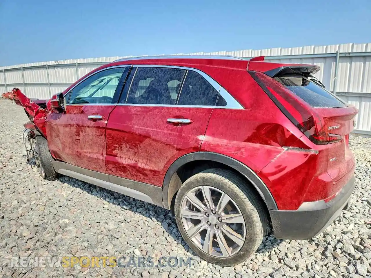 2 Photograph of a damaged car 1GYFZDR48MF039039 CADILLAC XT4 2021