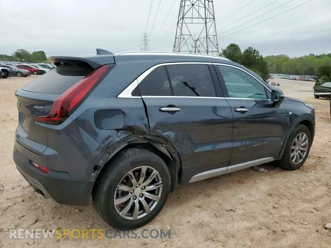 3 Photograph of a damaged car 1GYFZDR4XMF000937 CADILLAC XT4 2021