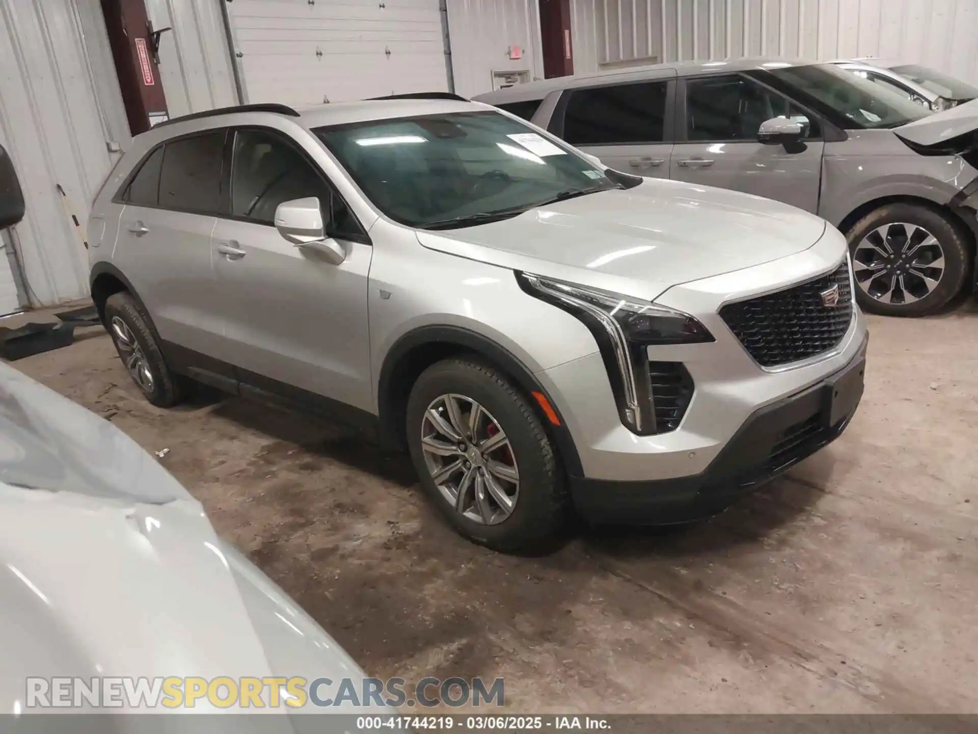 1 Photograph of a damaged car 1GYFZER40MF061378 CADILLAC XT4 2021