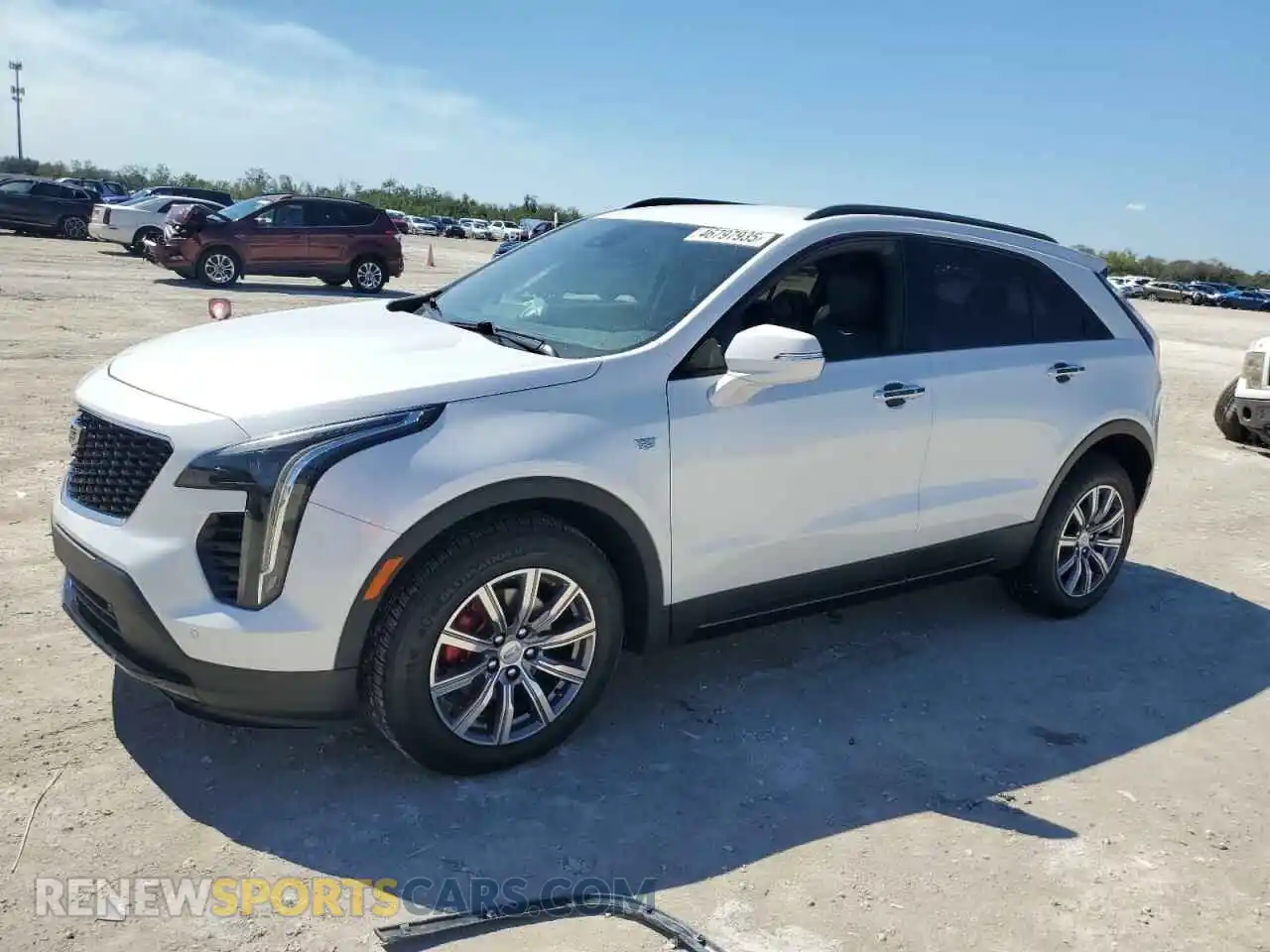 1 Photograph of a damaged car 1GYFZER42MF076951 CADILLAC XT4 2021