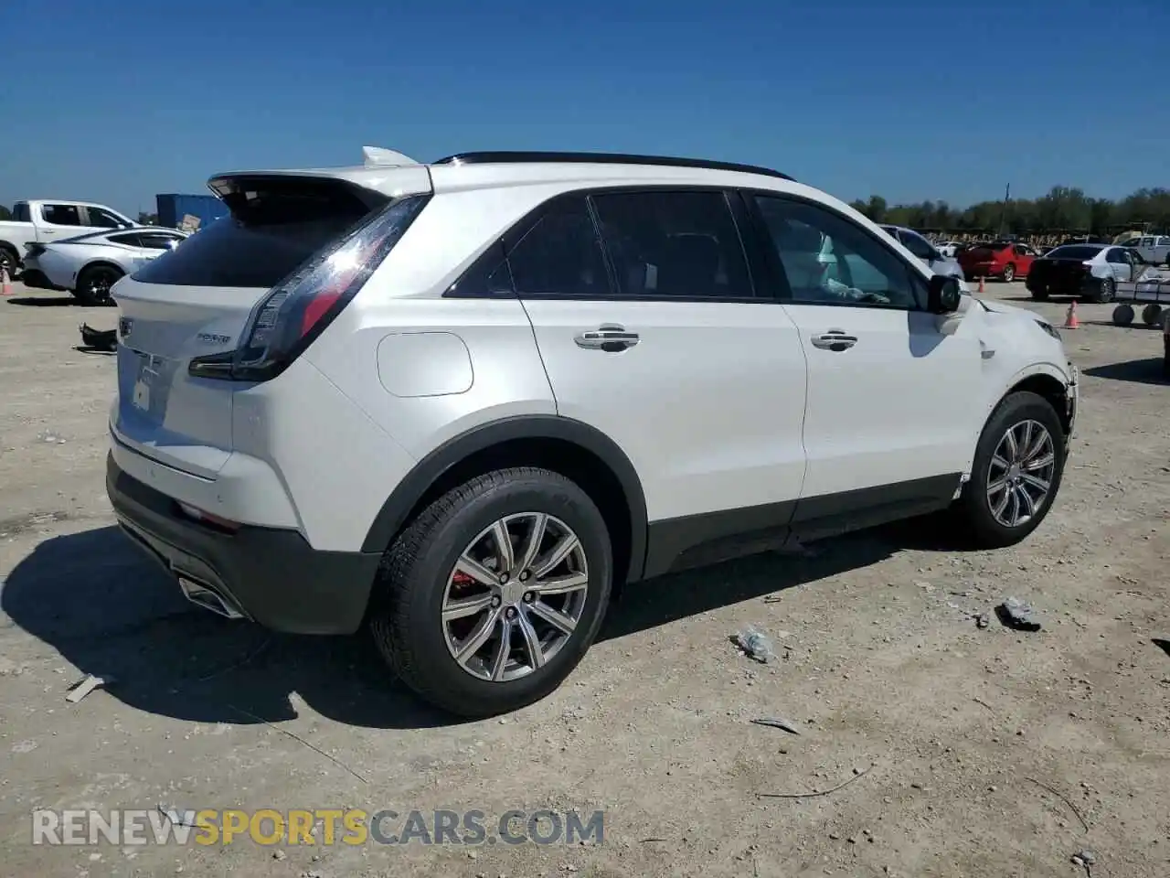3 Photograph of a damaged car 1GYFZER42MF076951 CADILLAC XT4 2021