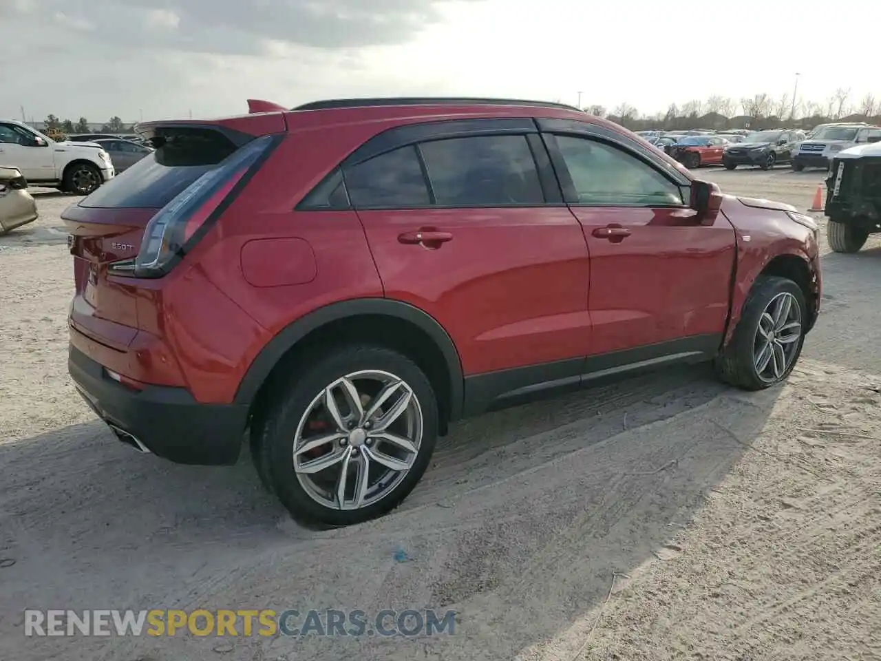 3 Photograph of a damaged car 1GYFZER44MF015178 CADILLAC XT4 2021