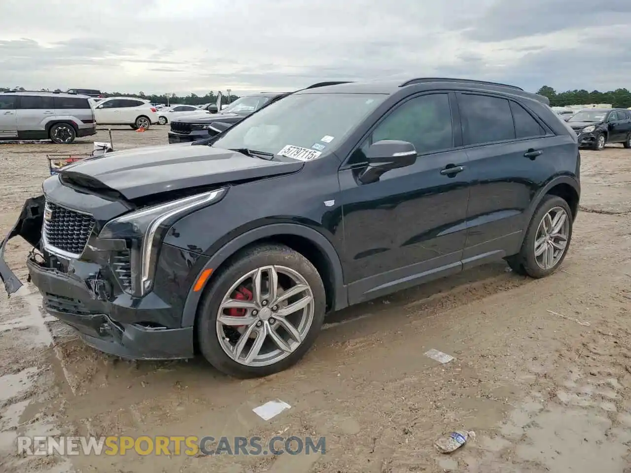 1 fotografías del automóvil dañado 1GYFZER48MF034297 CADILLAC XT4 2021