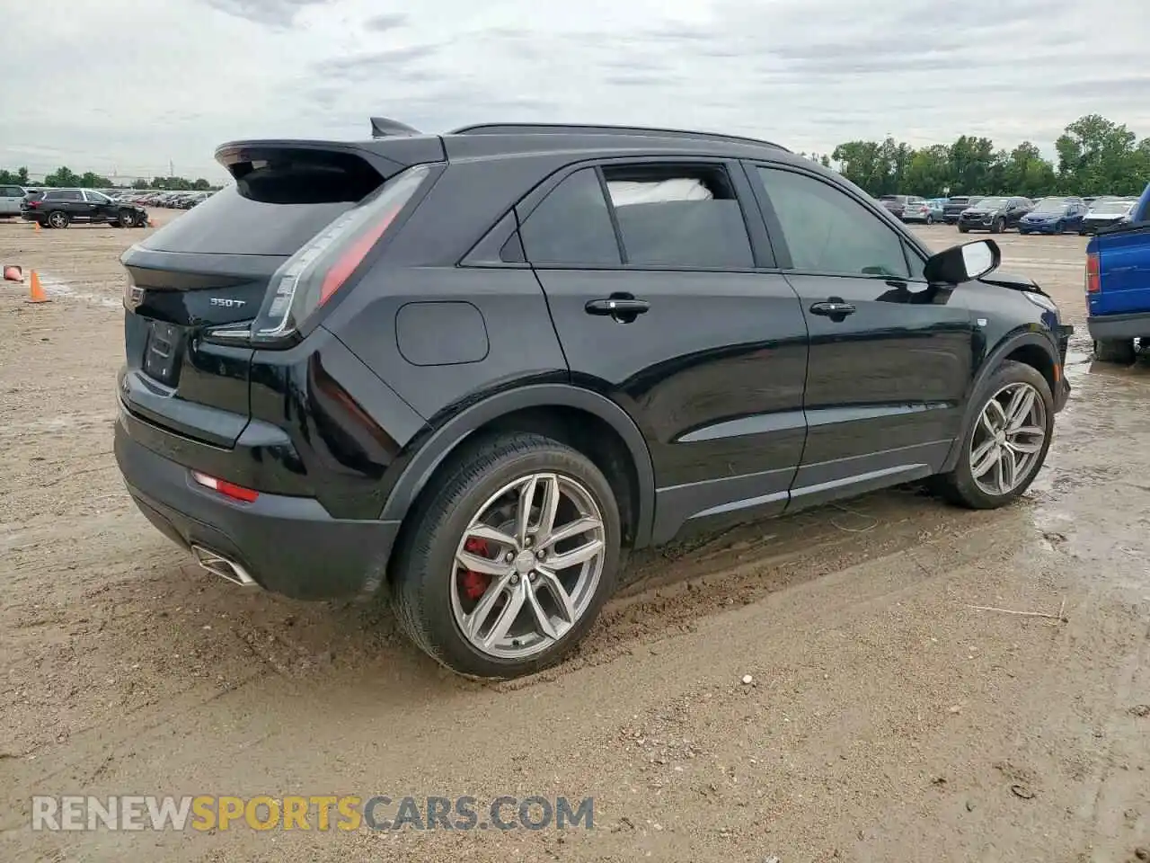 3 fotografías del automóvil dañado 1GYFZER48MF034297 CADILLAC XT4 2021