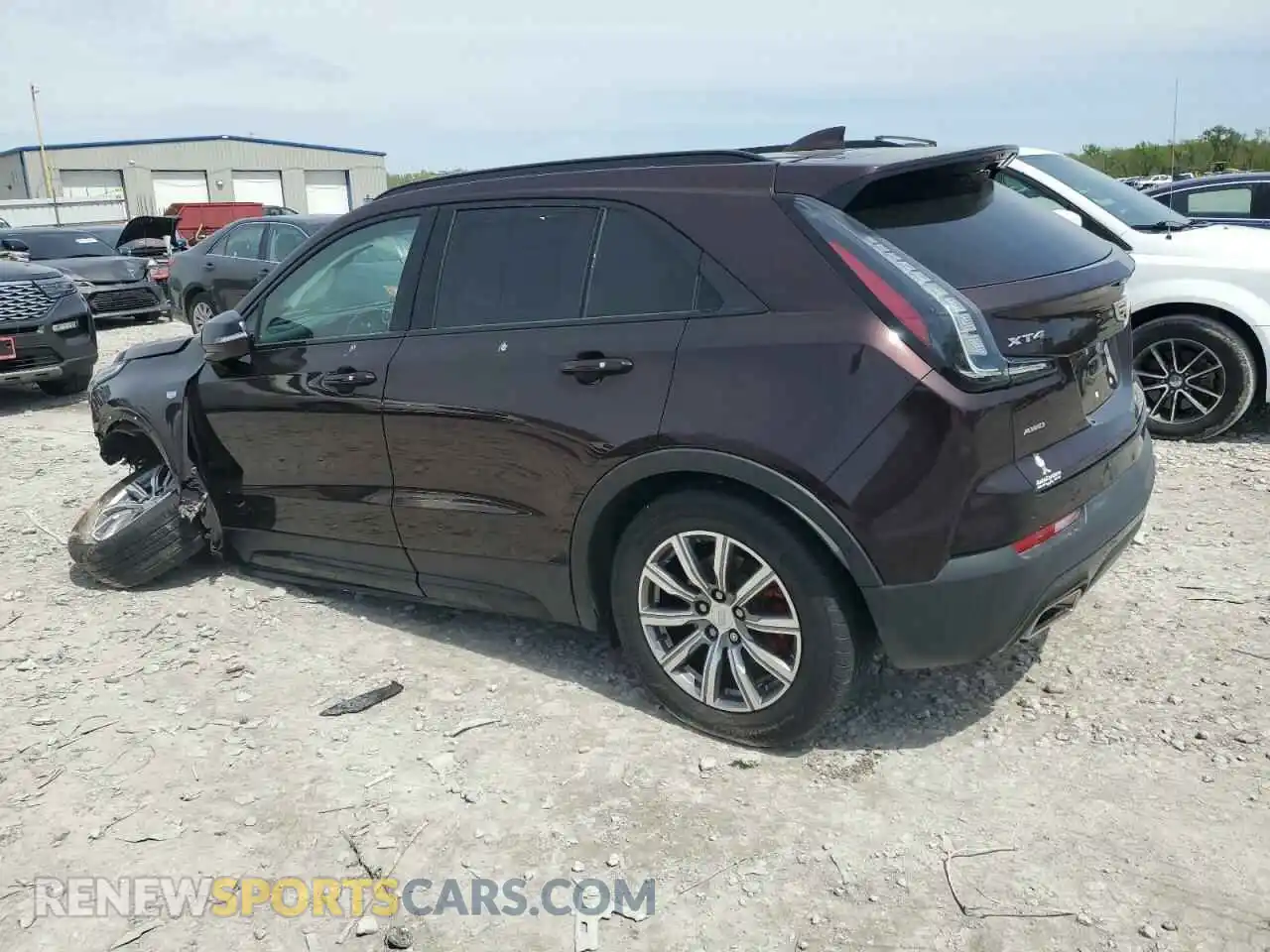 2 Photograph of a damaged car 1GYFZFR41MF036477 CADILLAC XT4 2021