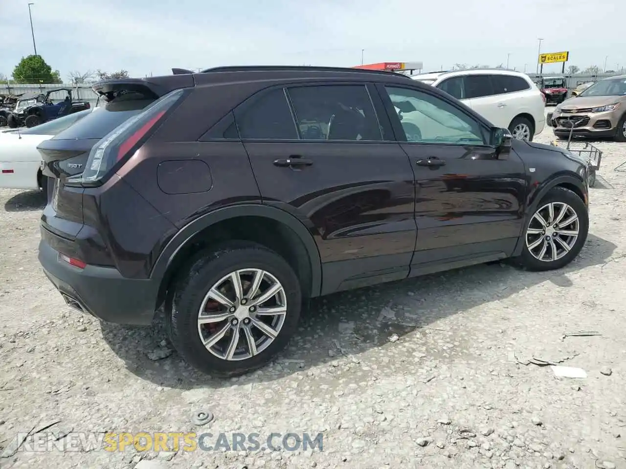 3 Photograph of a damaged car 1GYFZFR41MF036477 CADILLAC XT4 2021
