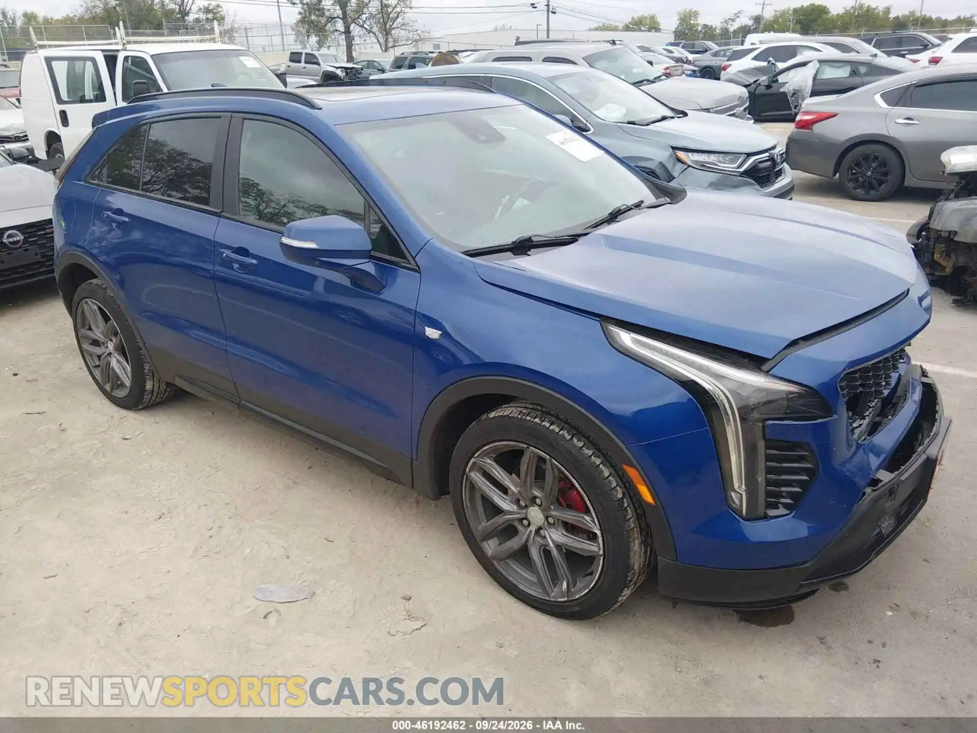 1 Photograph of a damaged car 1GYFZFR45MF041326 CADILLAC XT4 2021
