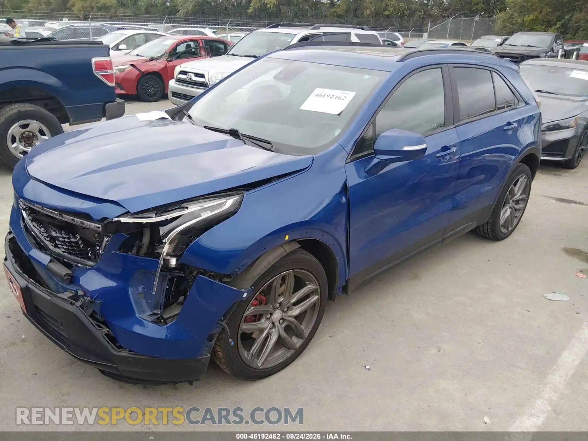 2 Photograph of a damaged car 1GYFZFR45MF041326 CADILLAC XT4 2021