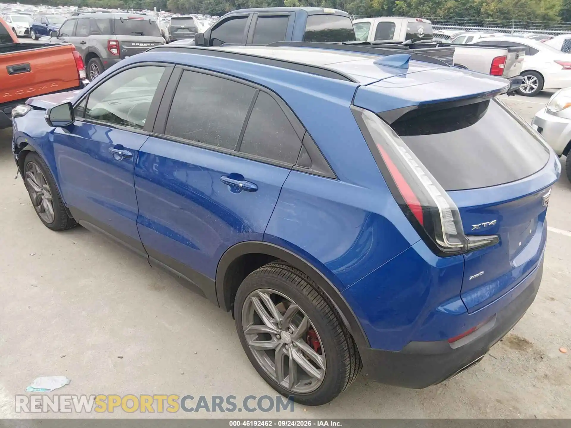 3 Photograph of a damaged car 1GYFZFR45MF041326 CADILLAC XT4 2021