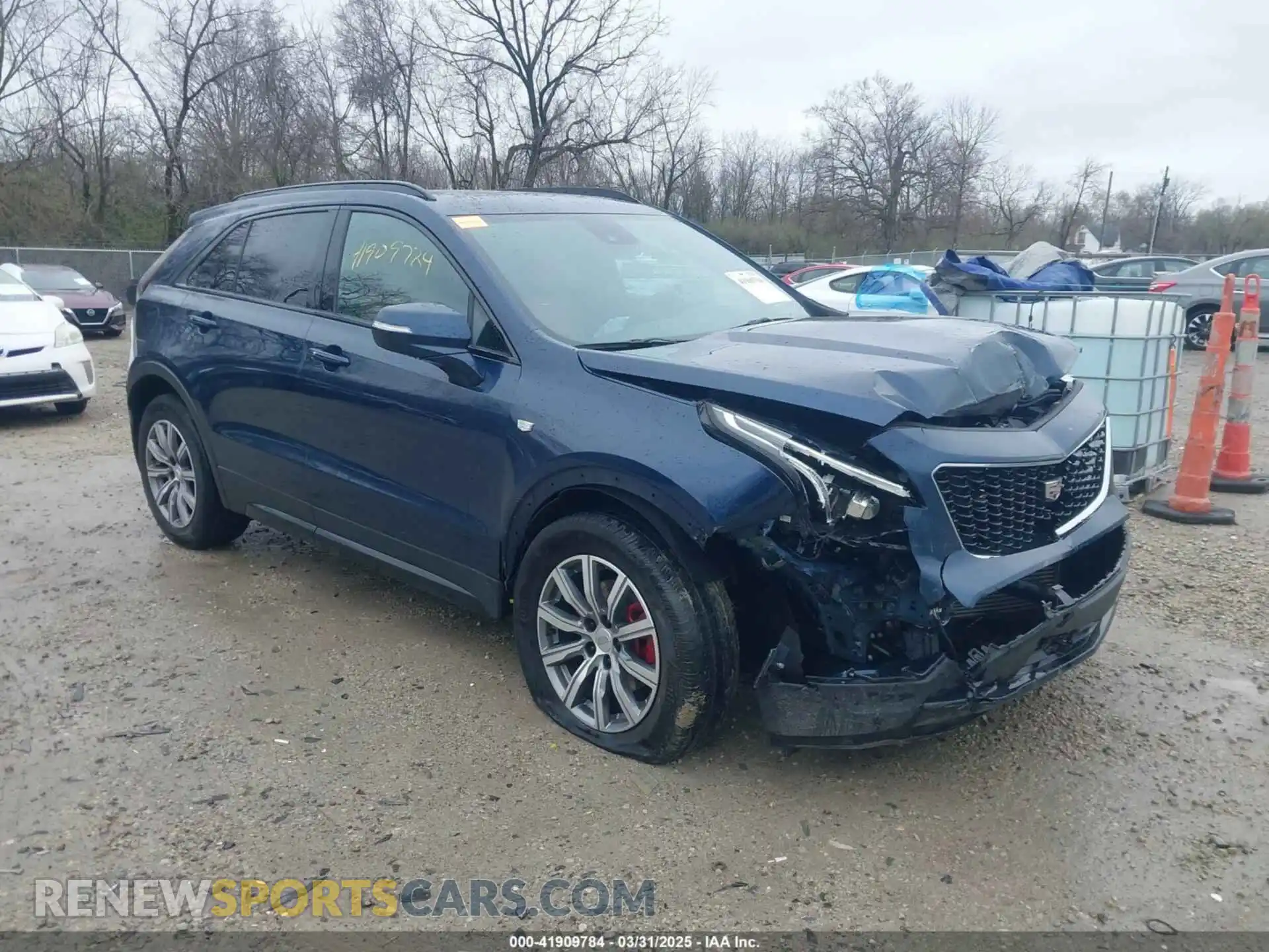 1 Photograph of a damaged car 1GYFZFR45MF053573 CADILLAC XT4 2021