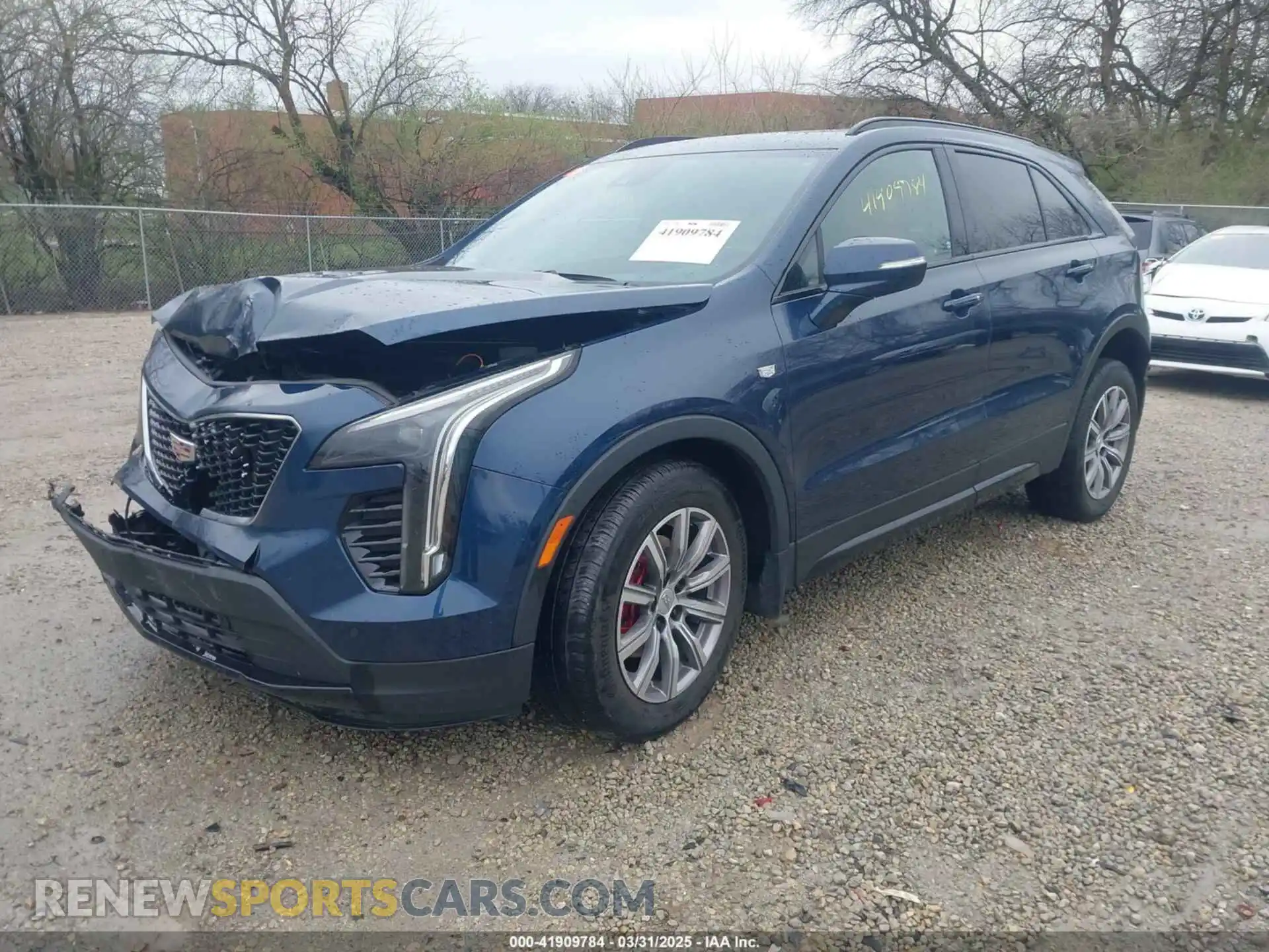2 Photograph of a damaged car 1GYFZFR45MF053573 CADILLAC XT4 2021