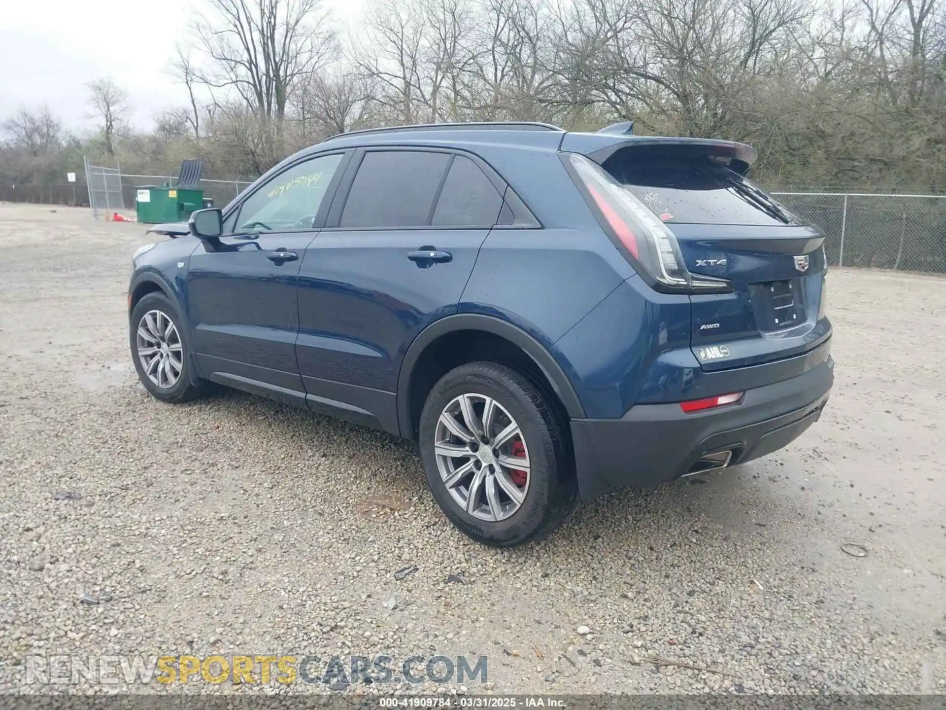 3 Photograph of a damaged car 1GYFZFR45MF053573 CADILLAC XT4 2021