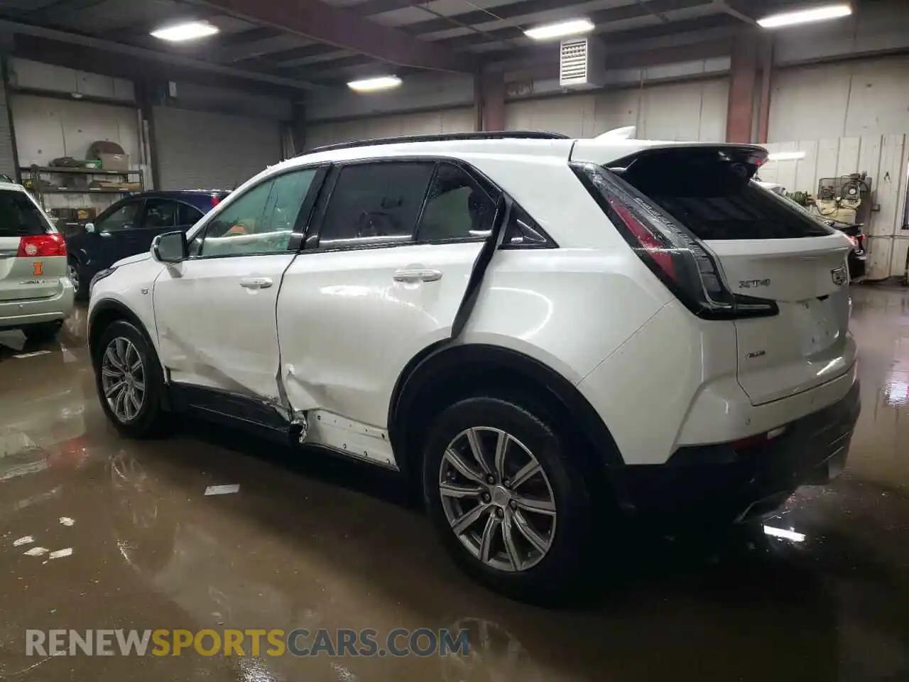 2 Photograph of a damaged car 1GYFZFR48MF023578 CADILLAC XT4 2021