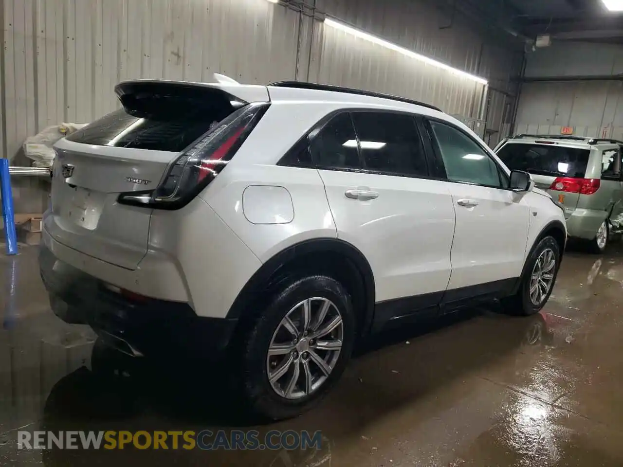 3 Photograph of a damaged car 1GYFZFR48MF023578 CADILLAC XT4 2021