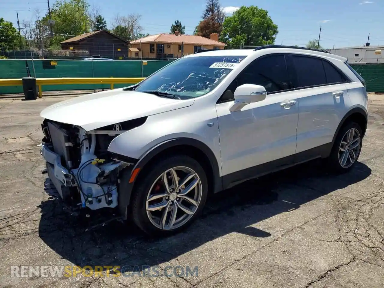 1 Photograph of a damaged car 1GYFZFR49MF017238 CADILLAC XT4 2021