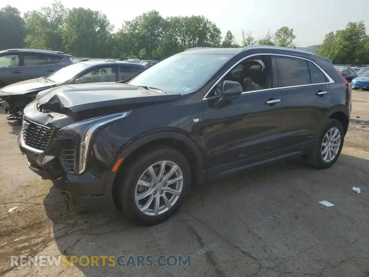 1 Photograph of a damaged car 1GYFZBR45NF164036 CADILLAC XT4 2022