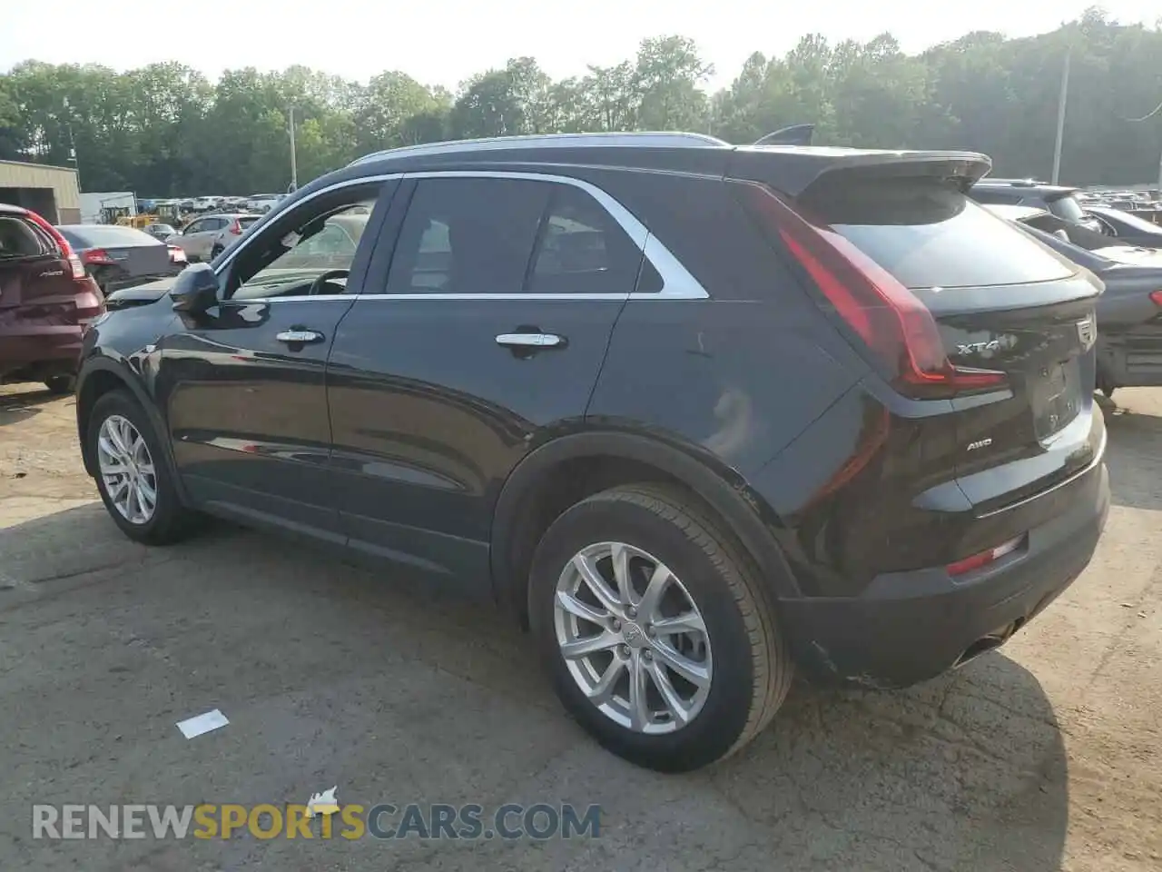 2 Photograph of a damaged car 1GYFZBR45NF164036 CADILLAC XT4 2022