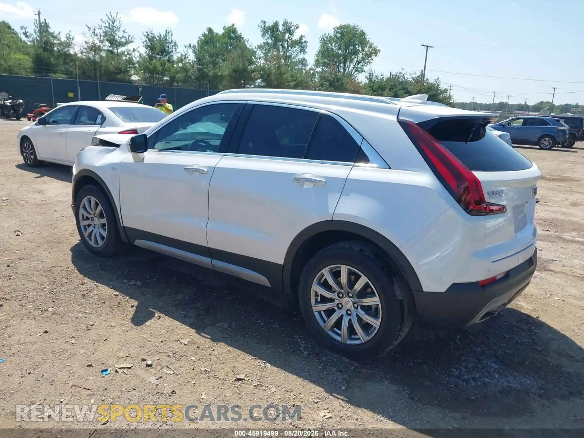 3 Фотография поврежденного автомобиля 1GYFZCR41NF171085 CADILLAC XT4 2022