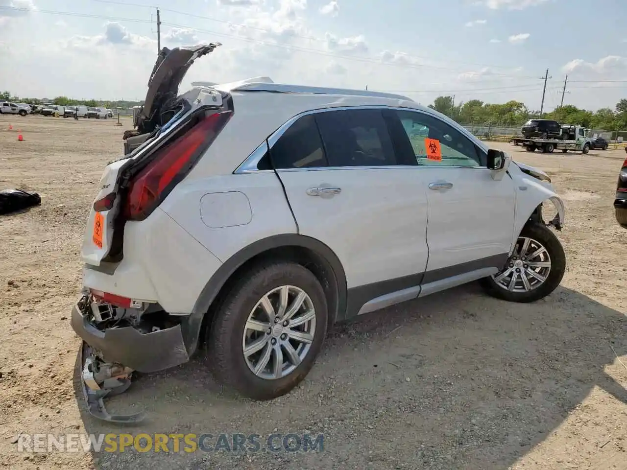 3 Photograph of a damaged car 1GYFZCR42NF112658 CADILLAC XT4 2022