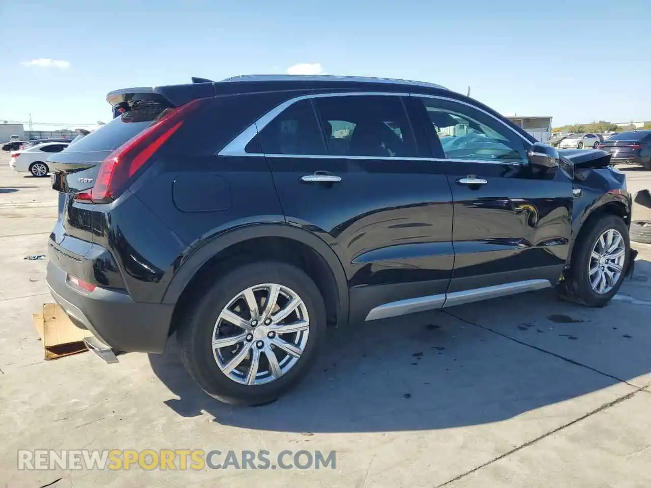 3 Photograph of a damaged car 1GYFZCR48NF105892 CADILLAC XT4 2022
