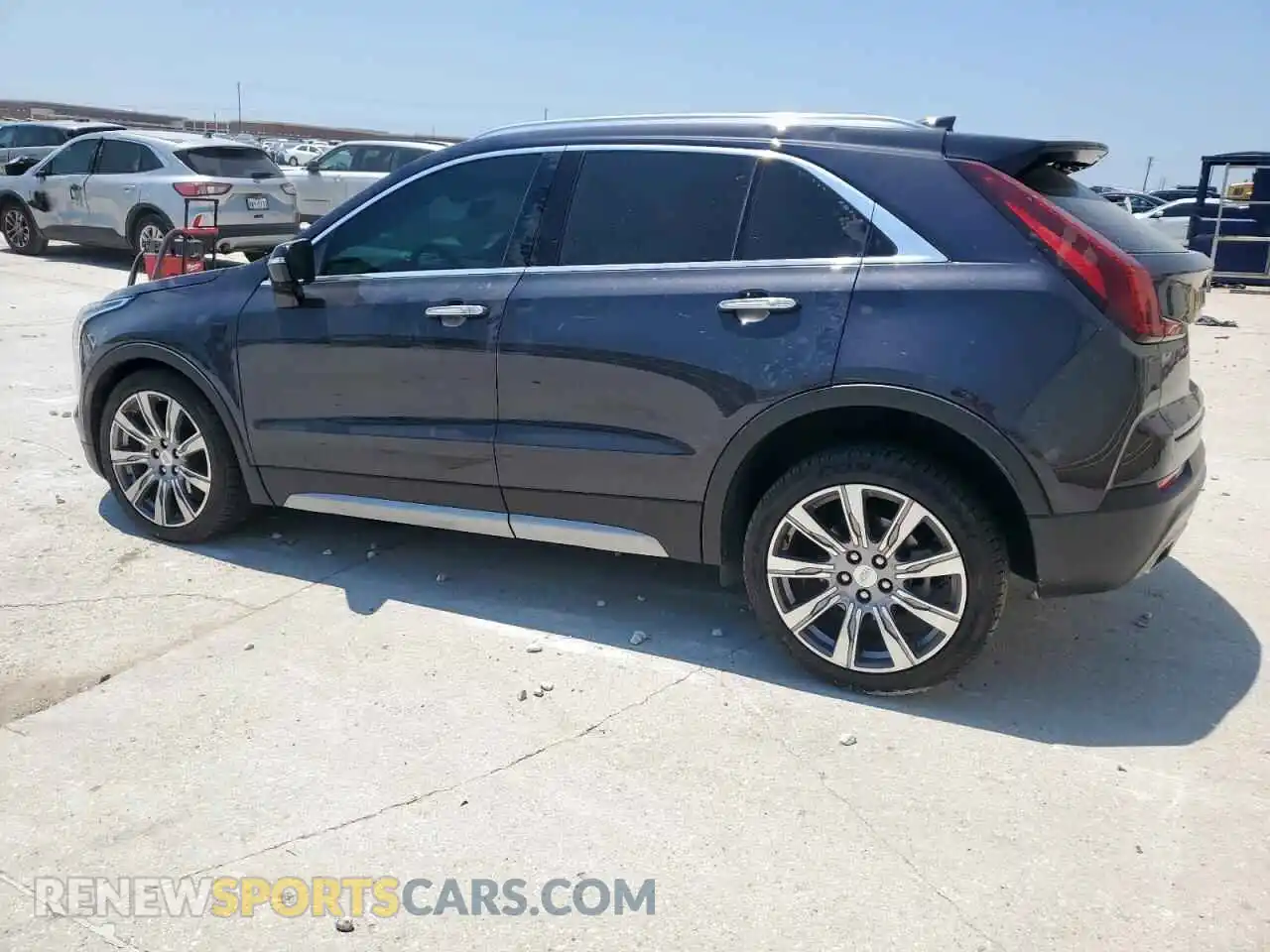 2 Photograph of a damaged car 1GYFZCR49NF158679 CADILLAC XT4 2022