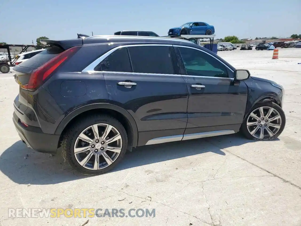 3 Photograph of a damaged car 1GYFZCR49NF158679 CADILLAC XT4 2022