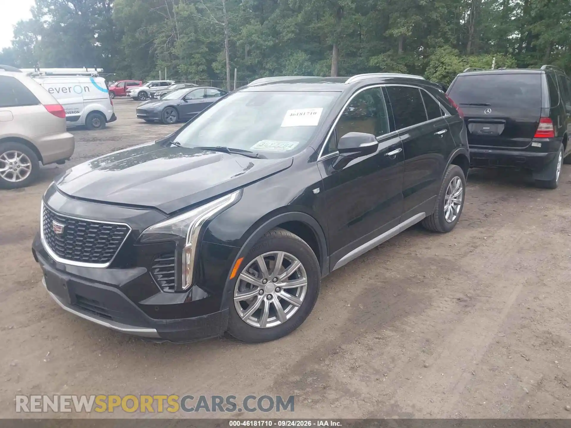 2 Photograph of a damaged car 1GYFZDR43NF161793 CADILLAC XT4 2022