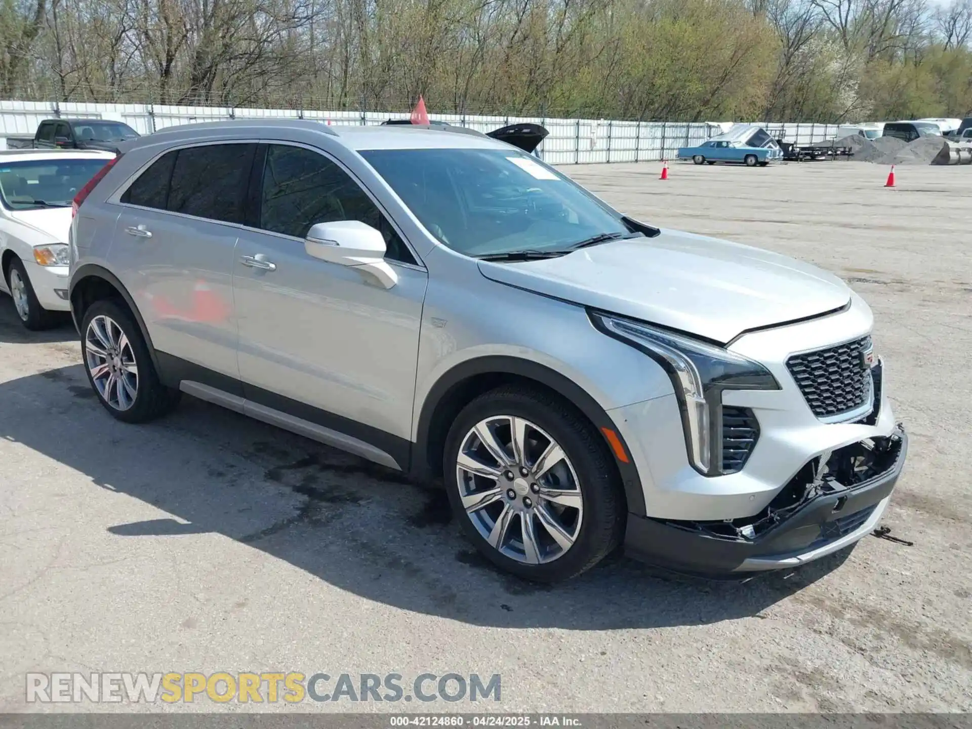 1 Photograph of a damaged car 1GYFZDR47NF157553 CADILLAC XT4 2022