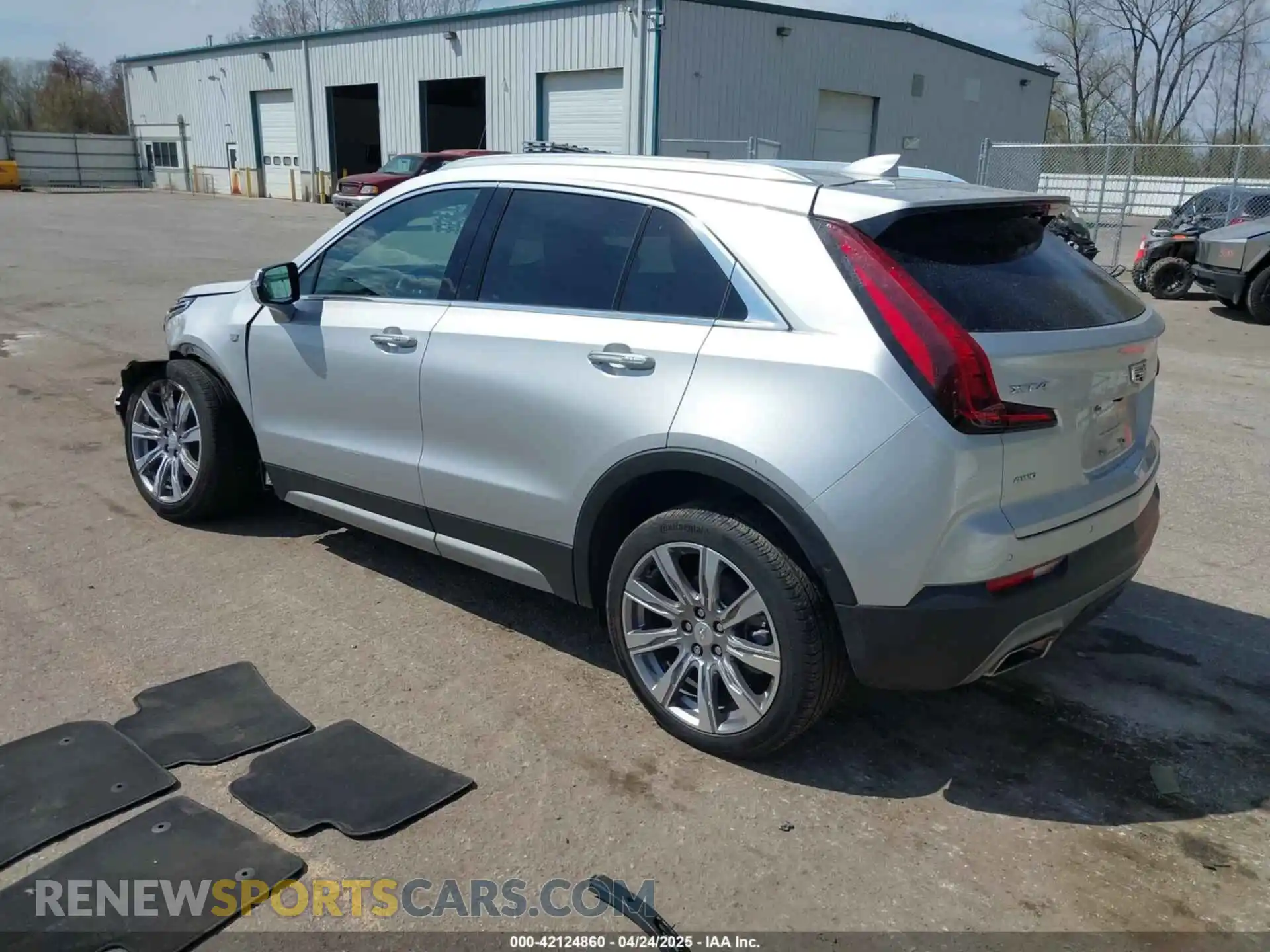 3 Photograph of a damaged car 1GYFZDR47NF157553 CADILLAC XT4 2022