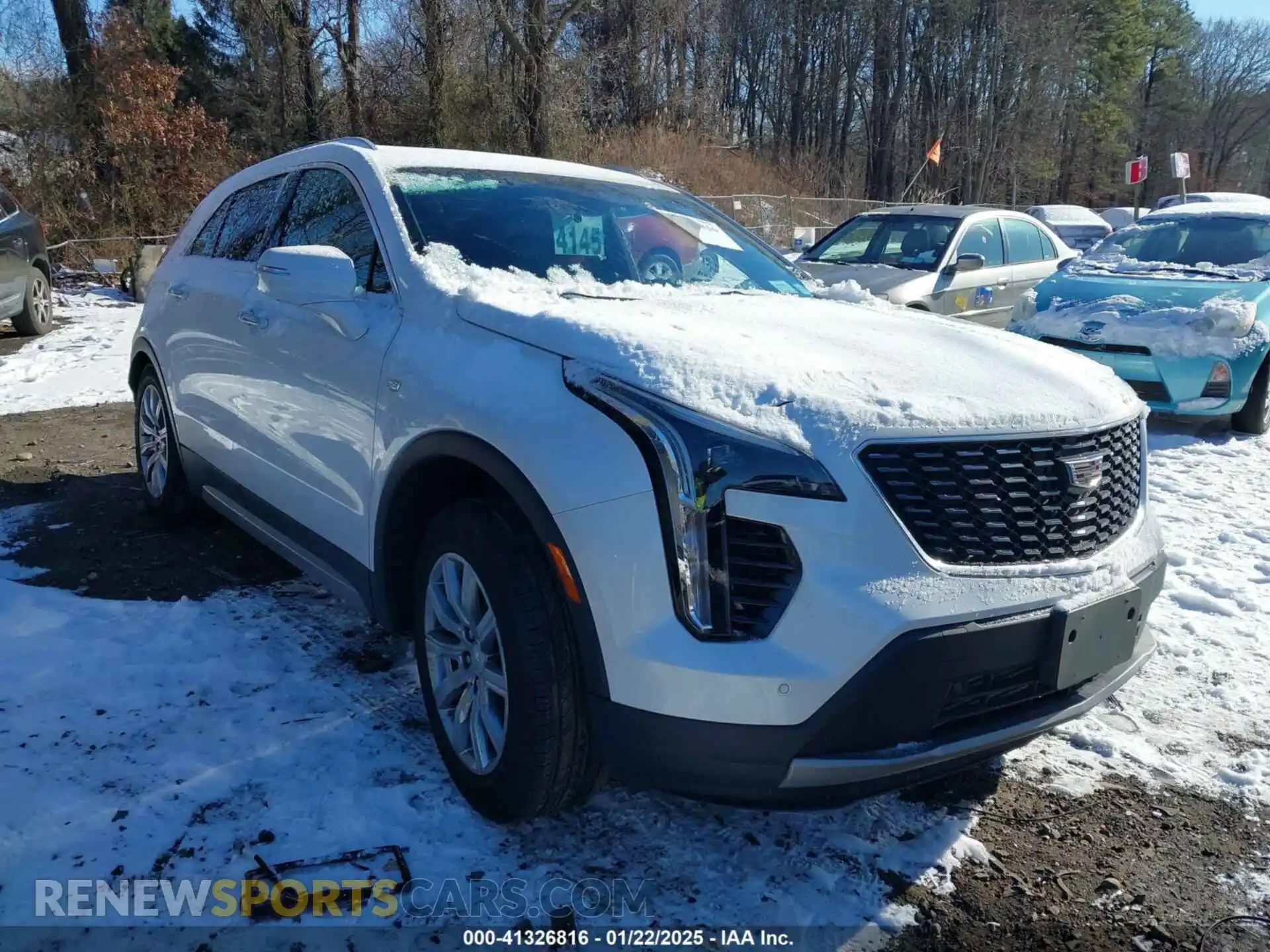 1 Photograph of a damaged car 1GYFZDR4XNF139337 CADILLAC XT4 2022