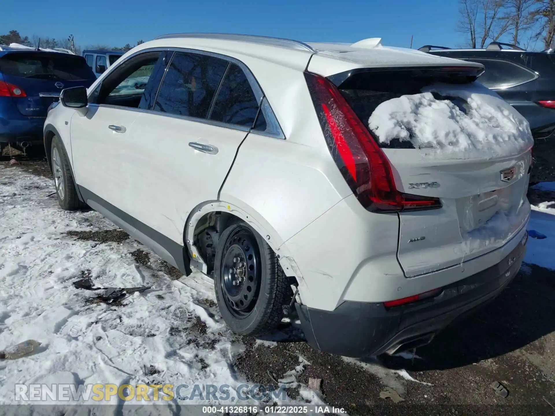3 Photograph of a damaged car 1GYFZDR4XNF139337 CADILLAC XT4 2022