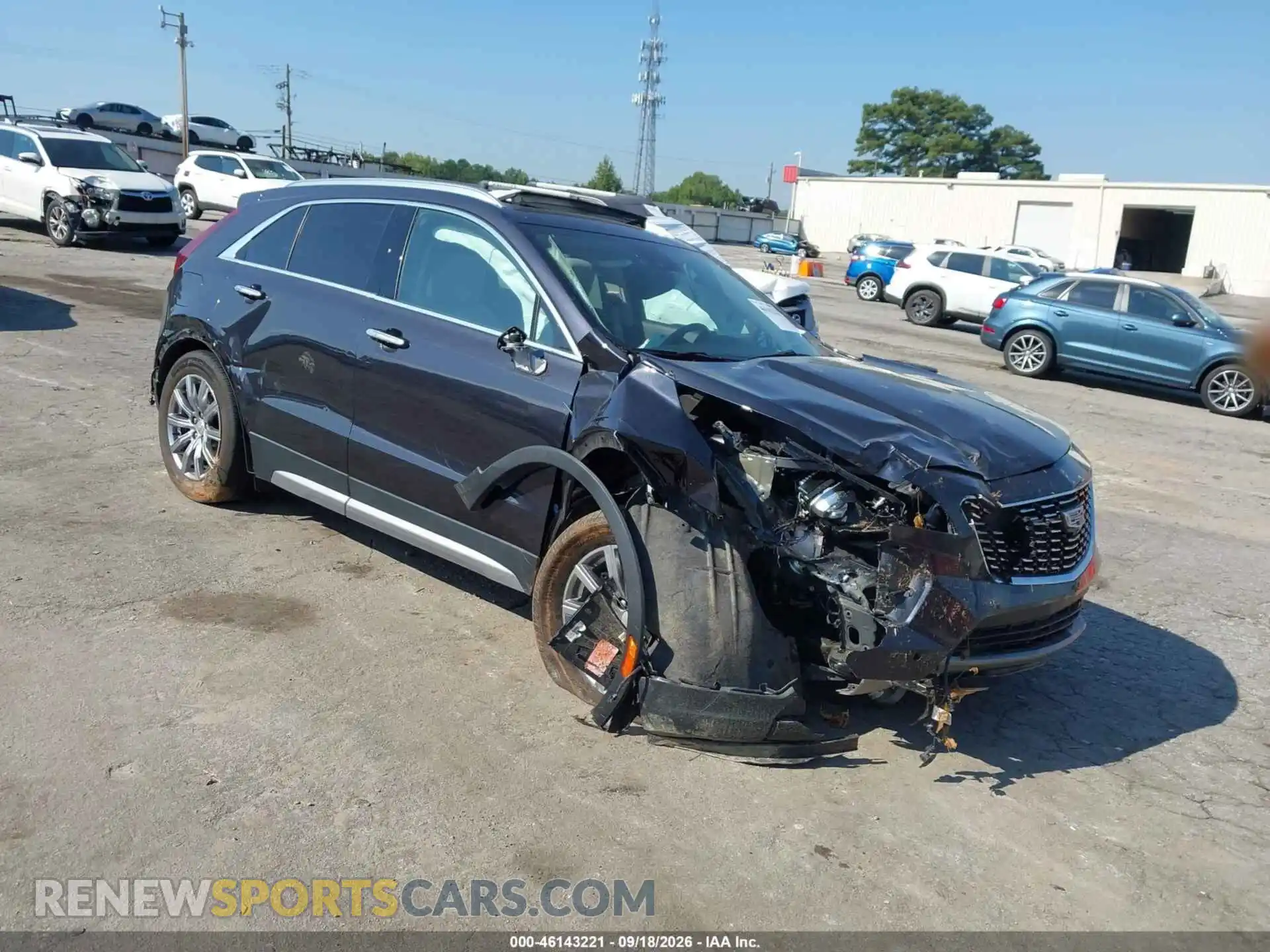 1 Photograph of a damaged car 1GYFZDR4XNF149995 CADILLAC XT4 2022