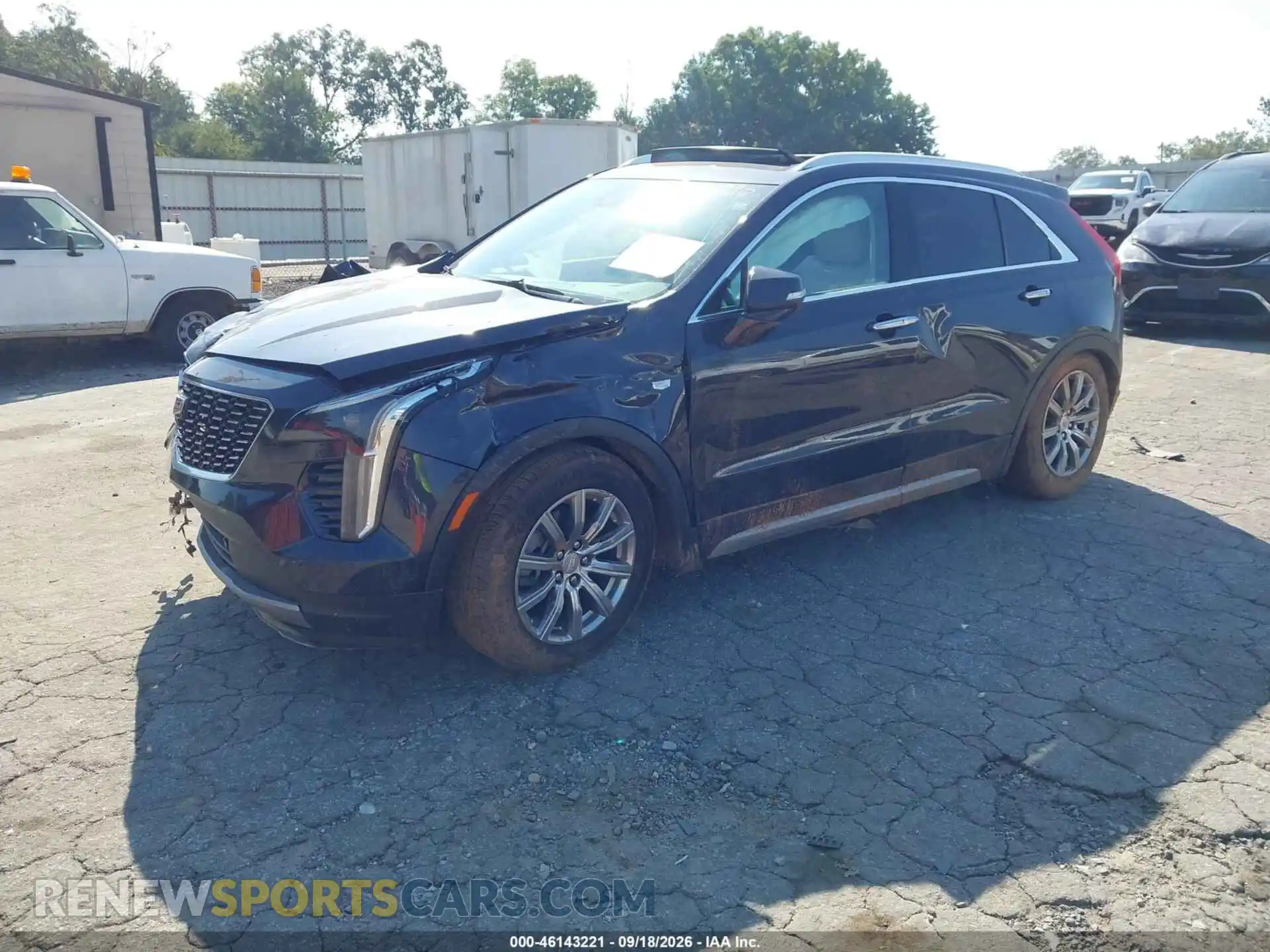 2 Photograph of a damaged car 1GYFZDR4XNF149995 CADILLAC XT4 2022