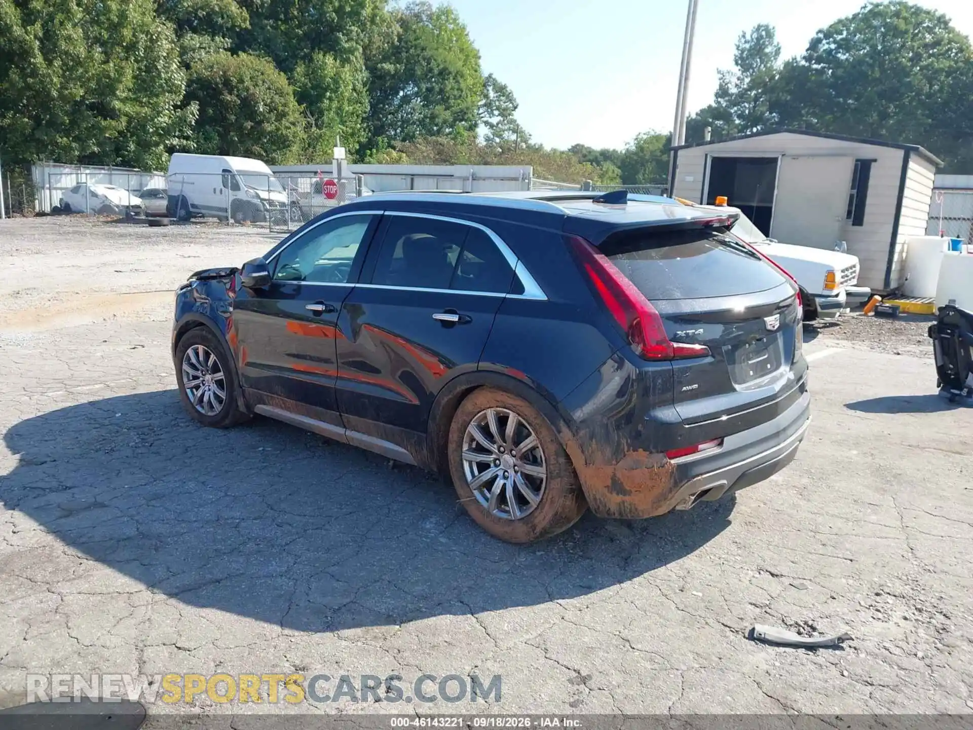3 Photograph of a damaged car 1GYFZDR4XNF149995 CADILLAC XT4 2022