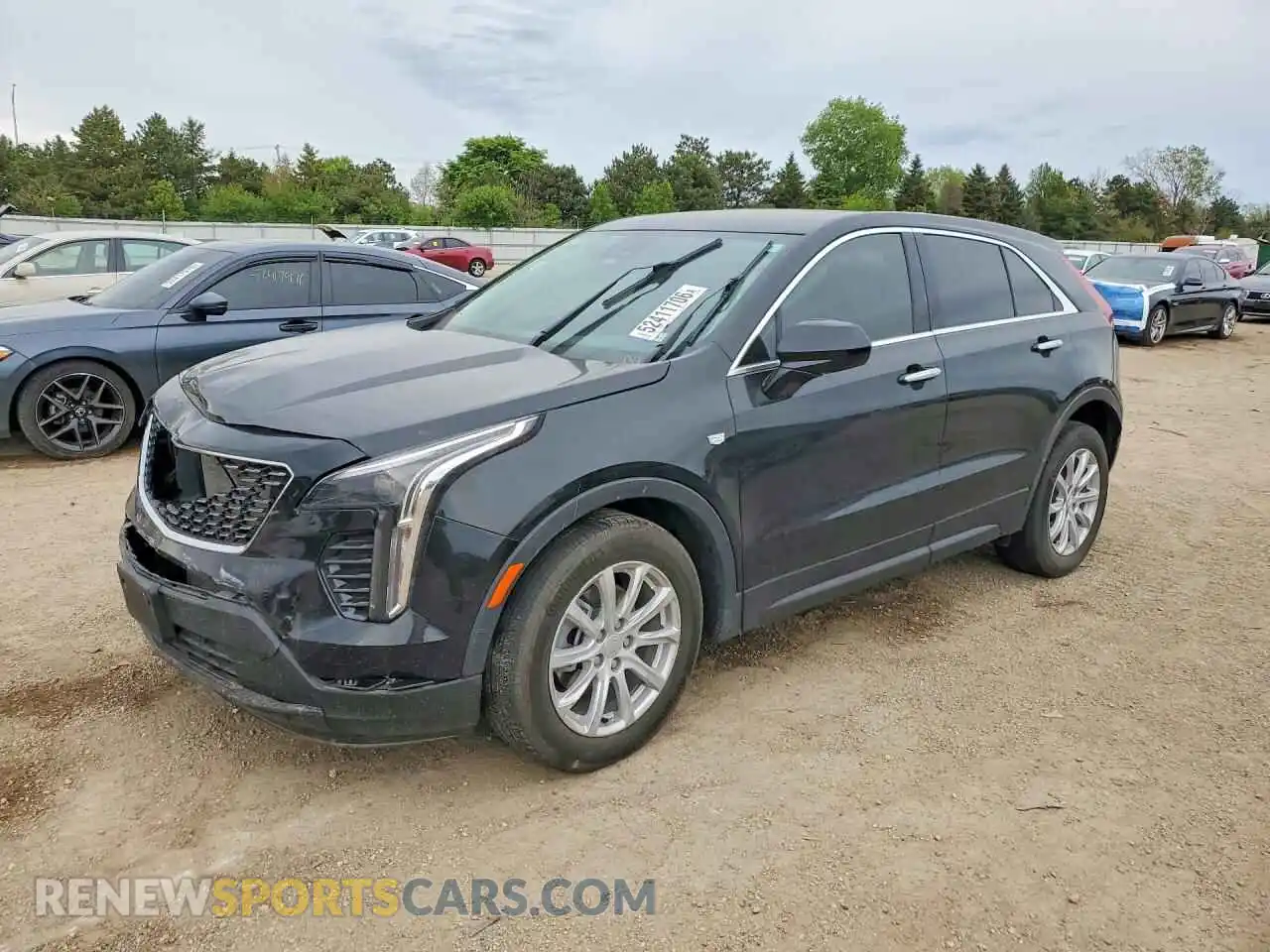 1 fotografías del automóvil dañado 1GYAZAR40PF142355 CADILLAC XT4 2023