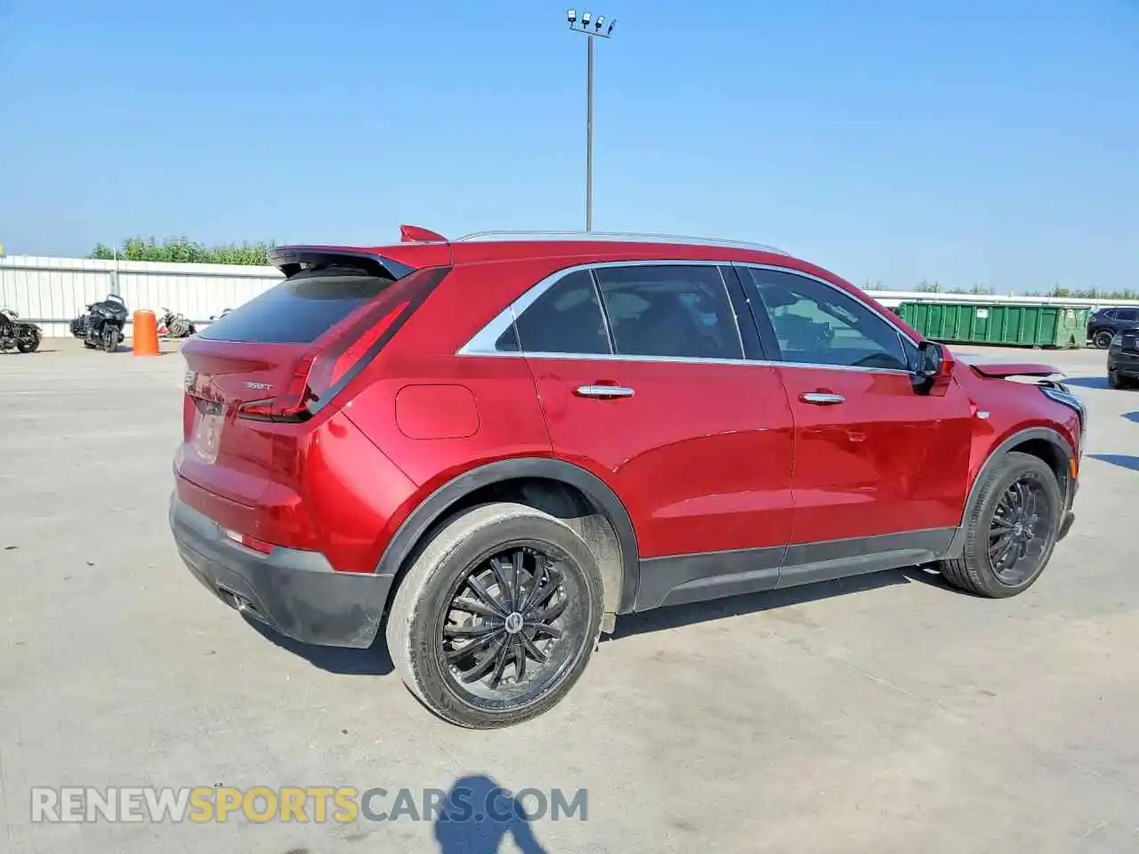 3 fotografías del automóvil dañado 1GYAZAR41PF108926 CADILLAC XT4 2023