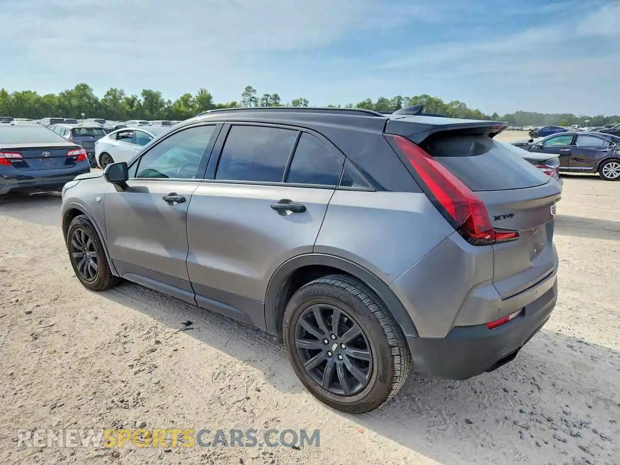2 Photograph of a damaged car 1GYAZAR46PF136348 CADILLAC XT4 2023