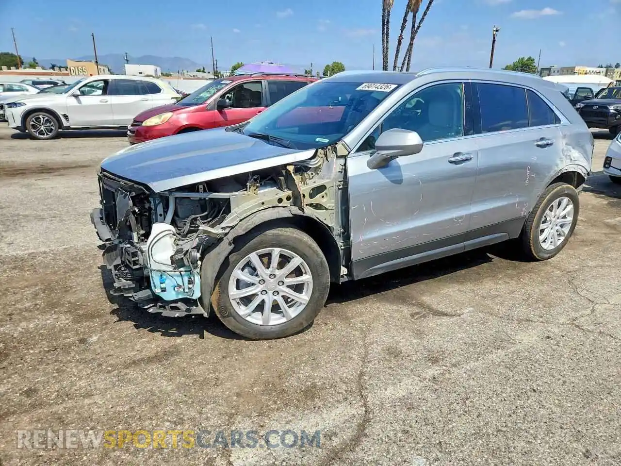1 Photograph of a damaged car 1GYAZAR48PF108809 CADILLAC XT4 2023