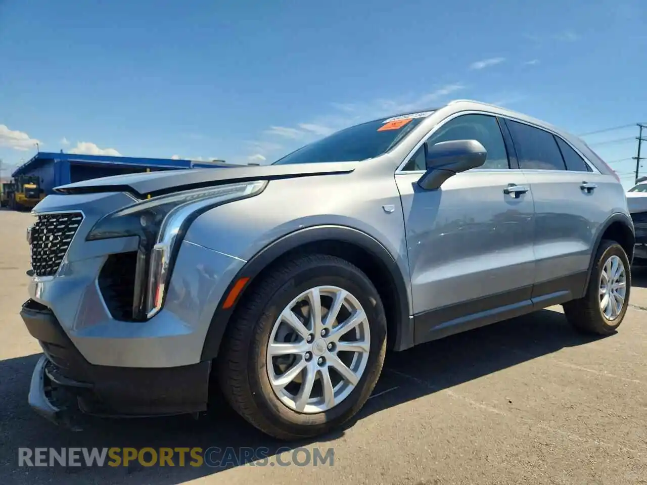 1 Фотография поврежденного автомобиля 1GYAZAR48PF215519 CADILLAC XT4 2023