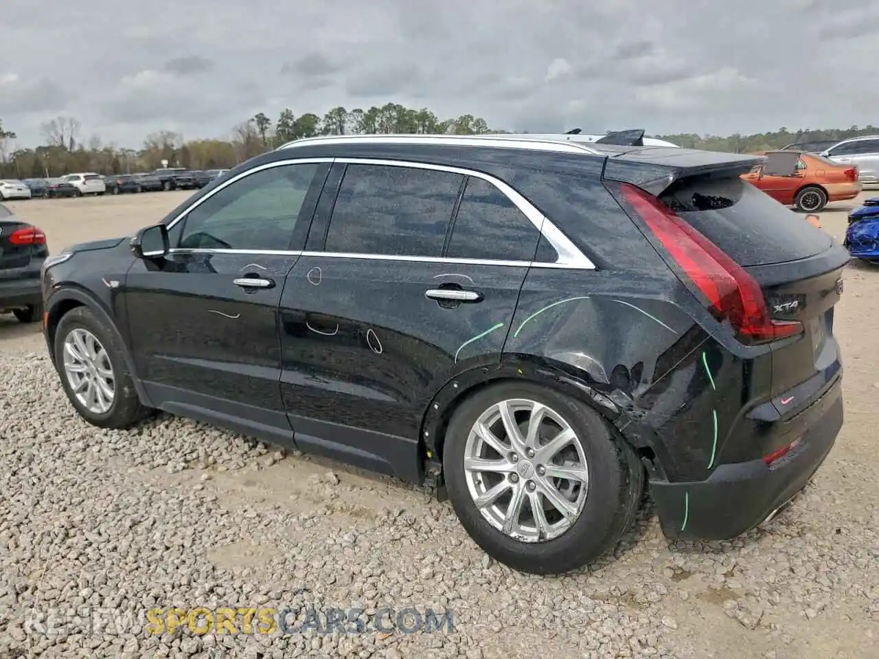 2 Photograph of a damaged car 1GYAZAR4XPF103336 CADILLAC XT4 2023