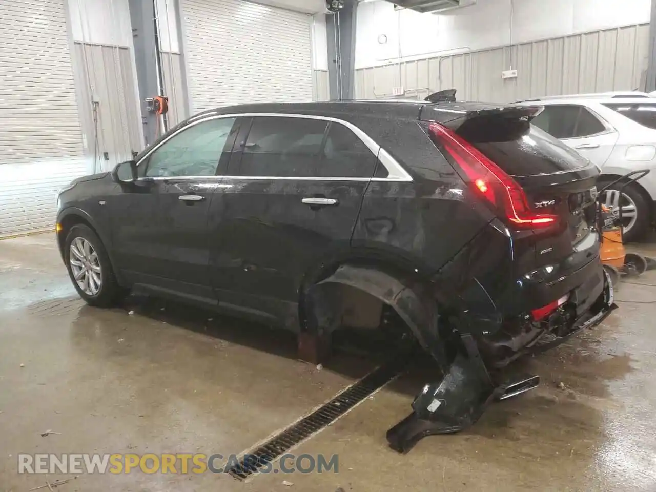 2 Photograph of a damaged car 1GYFZBR43PF155998 CADILLAC XT4 2023