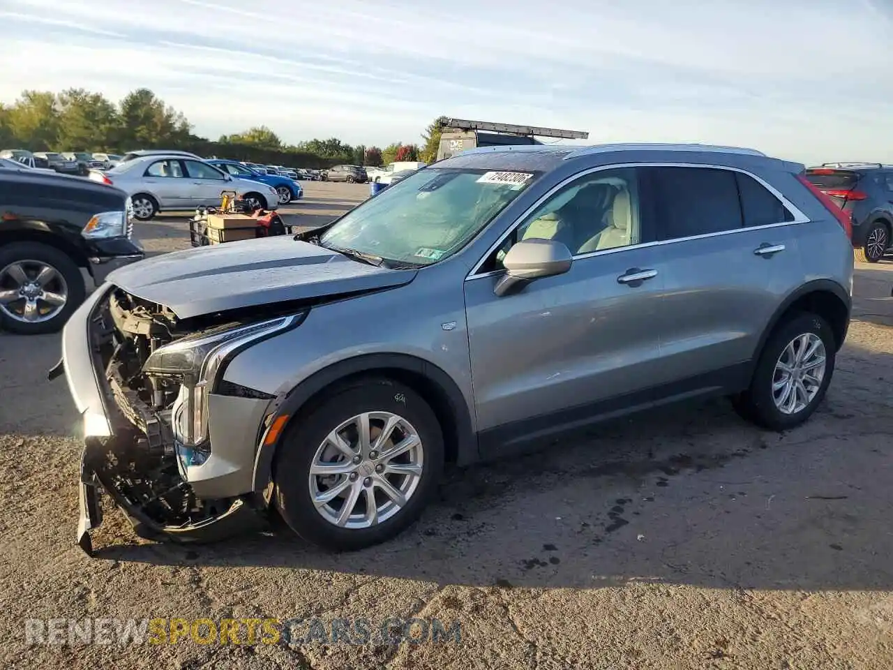 1 Photograph of a damaged car 1GYFZBR4XPF120536 CADILLAC XT4 2023